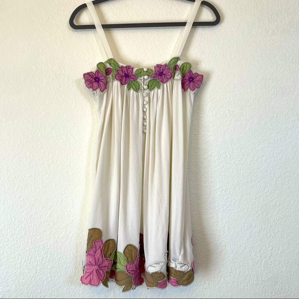 Woman’s Cream forever21 BoHo peasant top.